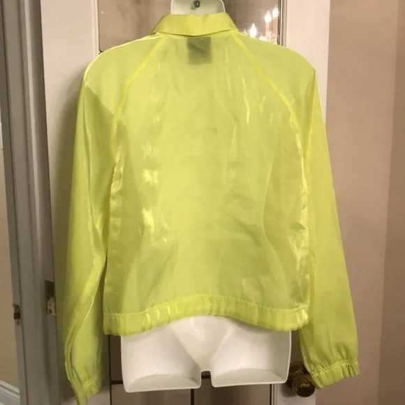 Nike Air Sheer Fluorescent Green Jacket - Picture 2 of 3